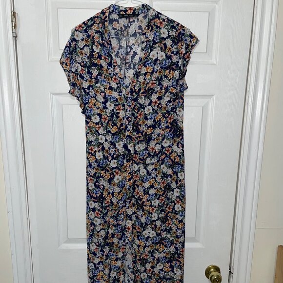 Zara Floral Maxi Dress - Picture 1 of 3
